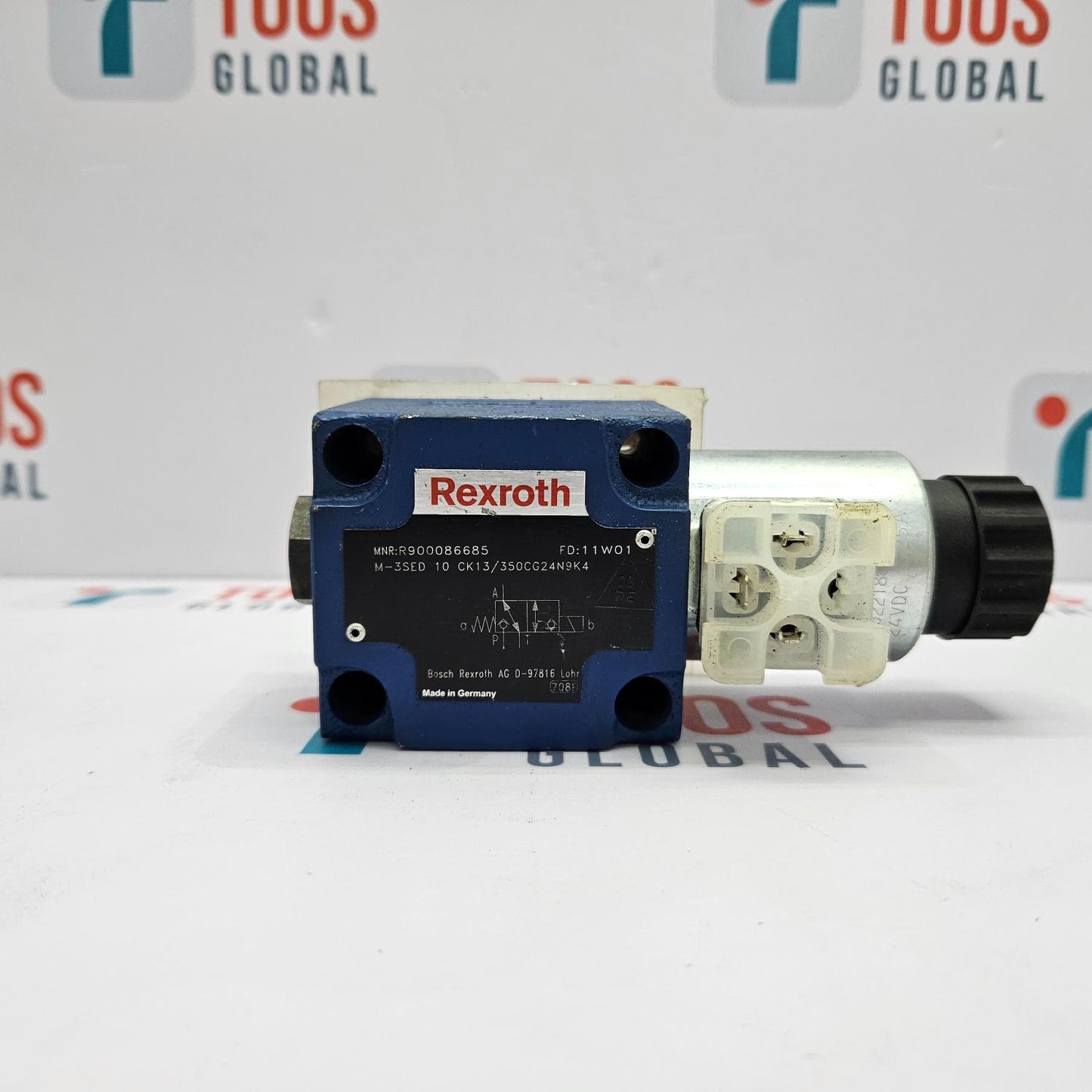 Rexroth R900086685 POPPET DIRECTIONAL VALVE M-3SED10CK13/350CG24N9K4