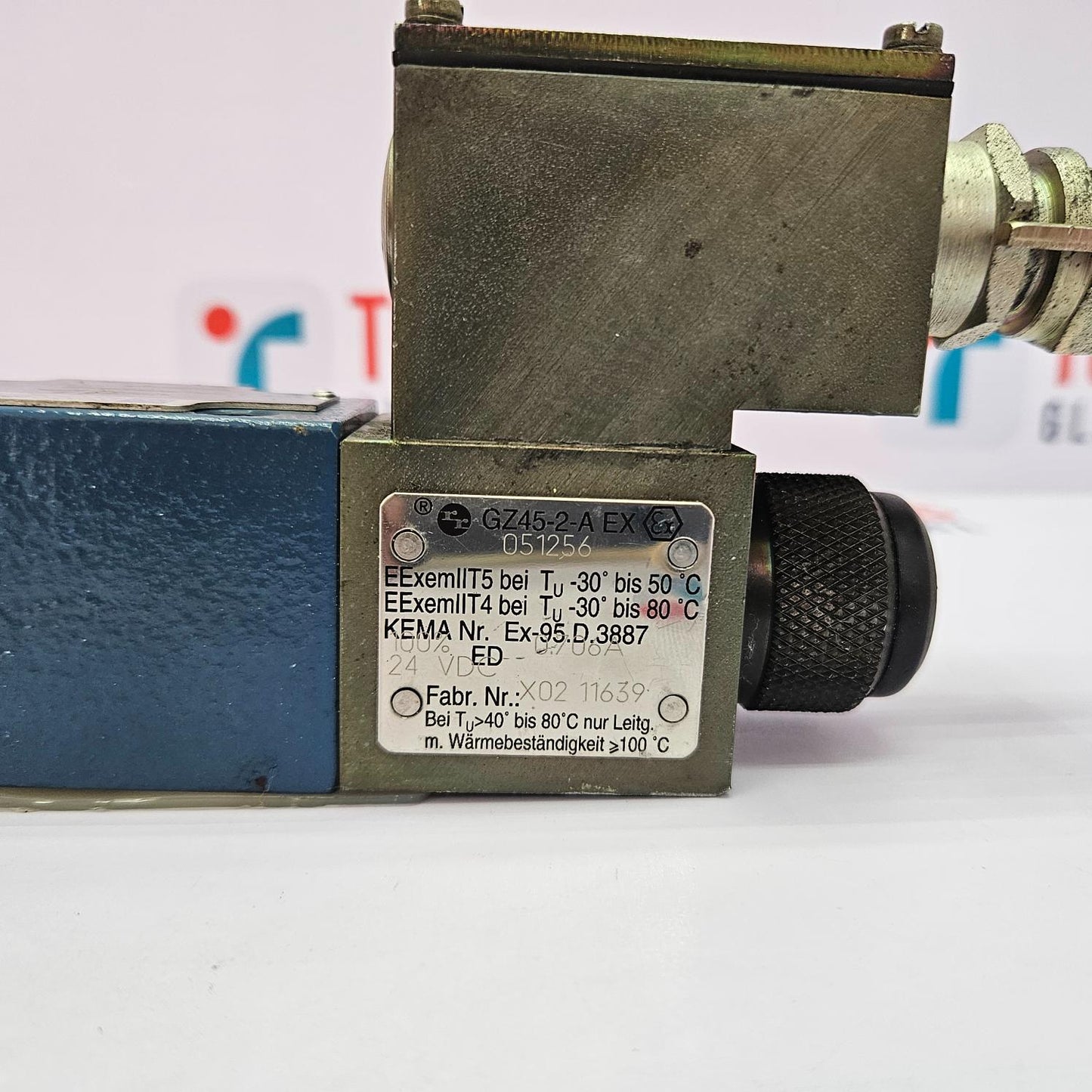 Rexroth R900935387 Hydraulic Valve D60/EG24NEXZ2 With GZ45-2-A