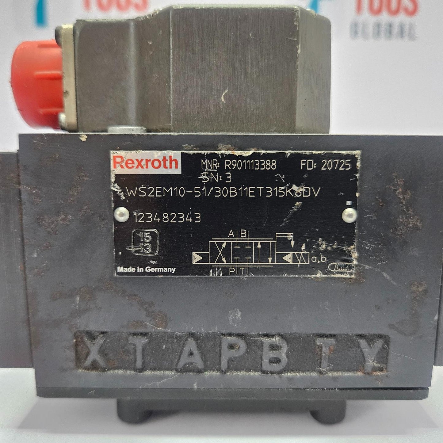 Rexroth R901113388 Servo Valve 4WS2EM10-51/30B11ET315K8DV New