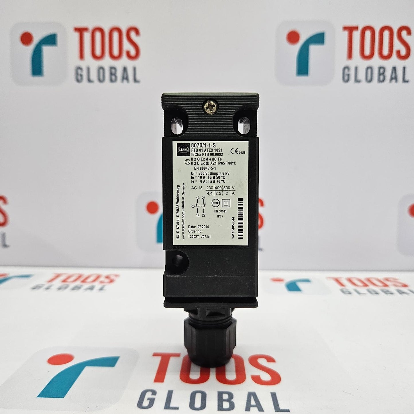STAHL PTB 01 ATEX 1053 POSITION SWITCH 8070/1-1-S