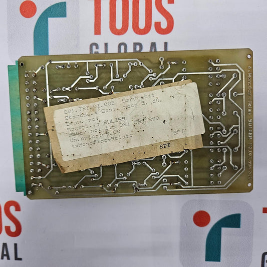 SULZER 112.021.594.200 PRINTED CIRCUIT BOARD
