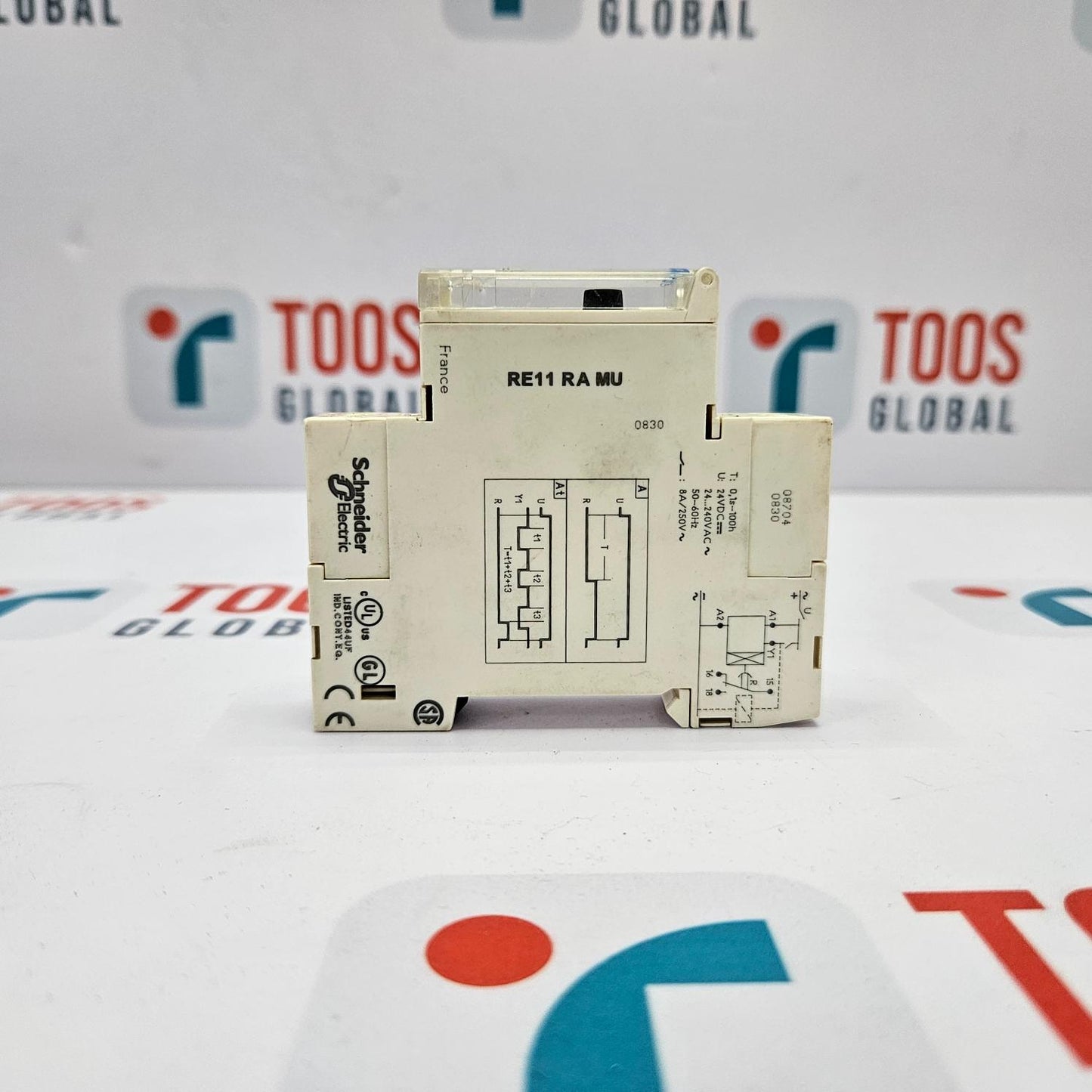 TELEMECANIQUE RE11RAMU MODULAR TIMING RELAY