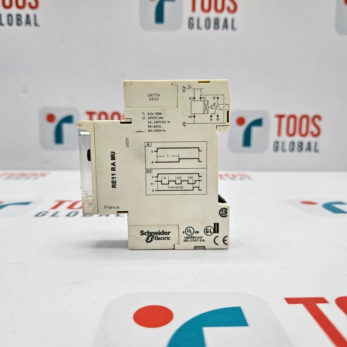 TELEMECANIQUE RE11RAMU MODULAR TIMING RELAY