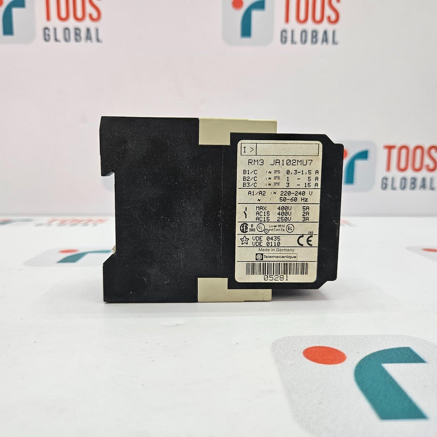 TELEMECANIQUE RM3 JA102MU7 RELAY 05281 220-240V NEW