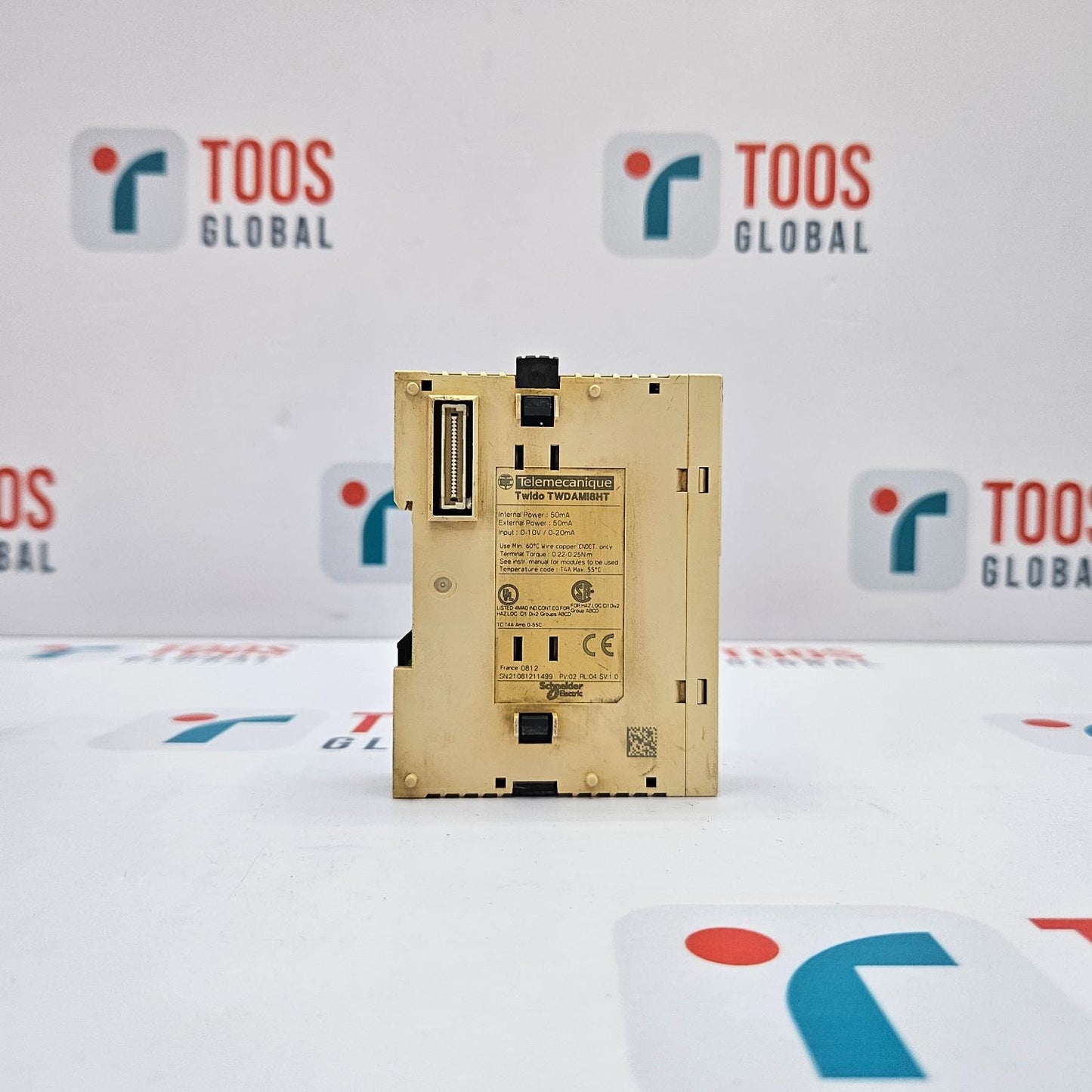 TELEMECANIQUE TWDAMI8HT TWIDO ANALOG INPUT MODULE