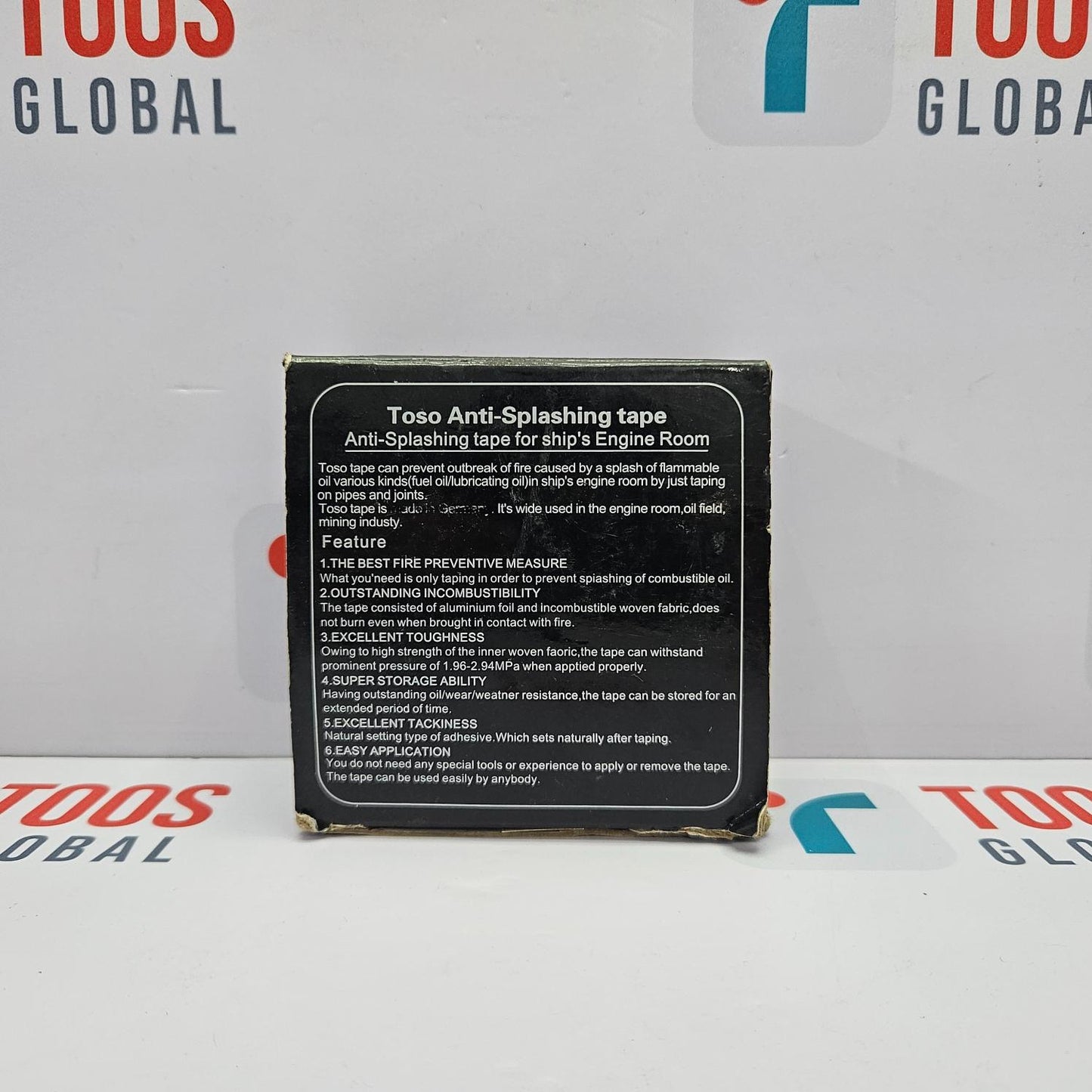 TOSO ANTISPLASHING TAPE 871802 50MM 10MTR