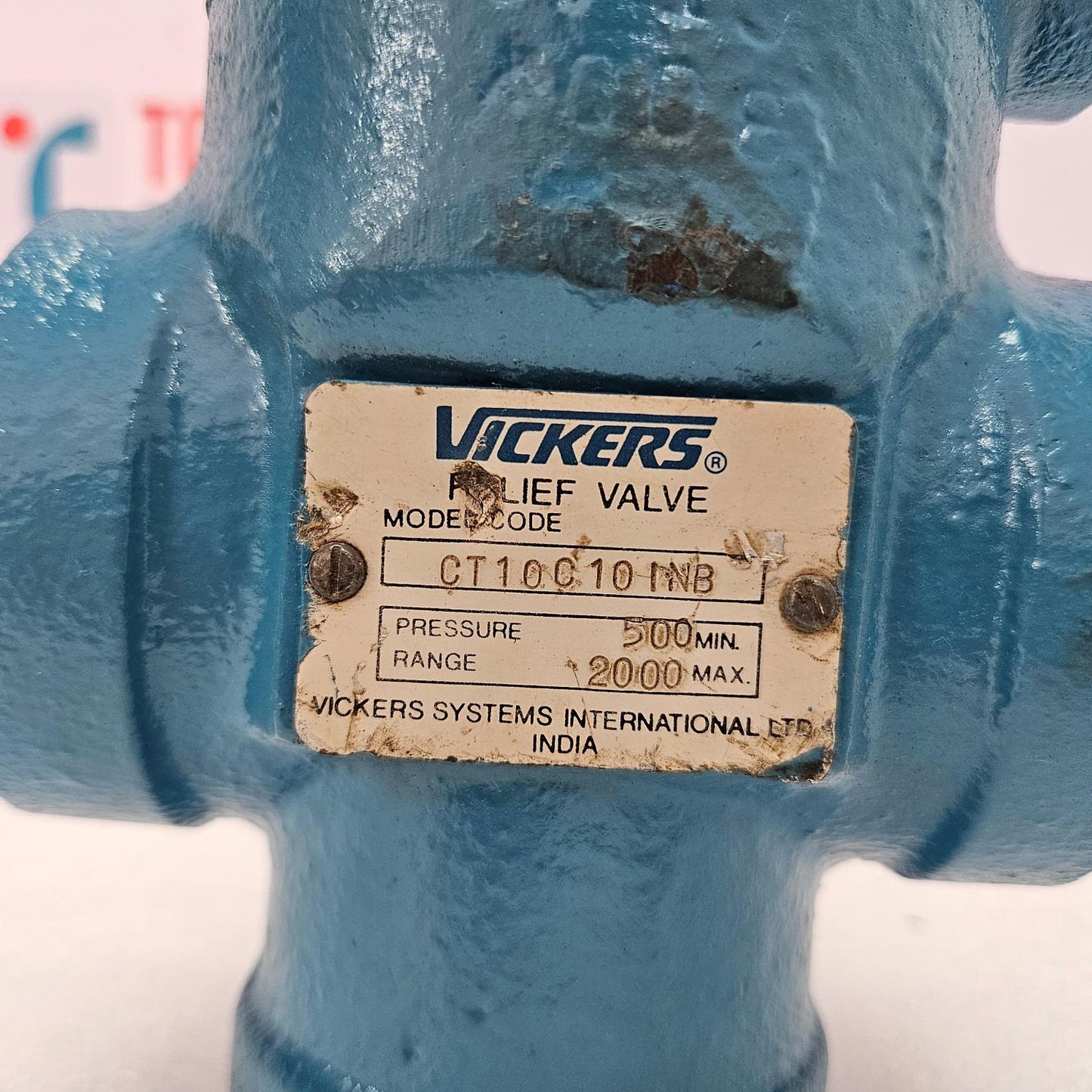 VICKERS CT-10-C 10-INB RELIEF VALVE