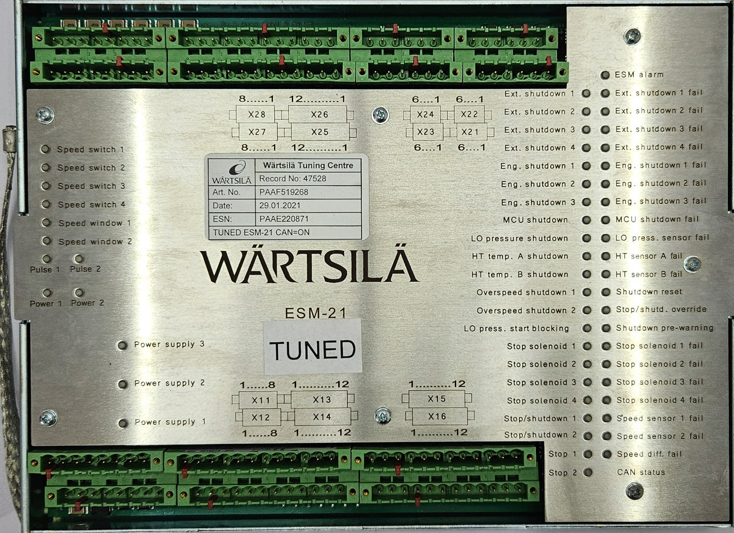 Wartsila ESM-21 Engine Safety Module