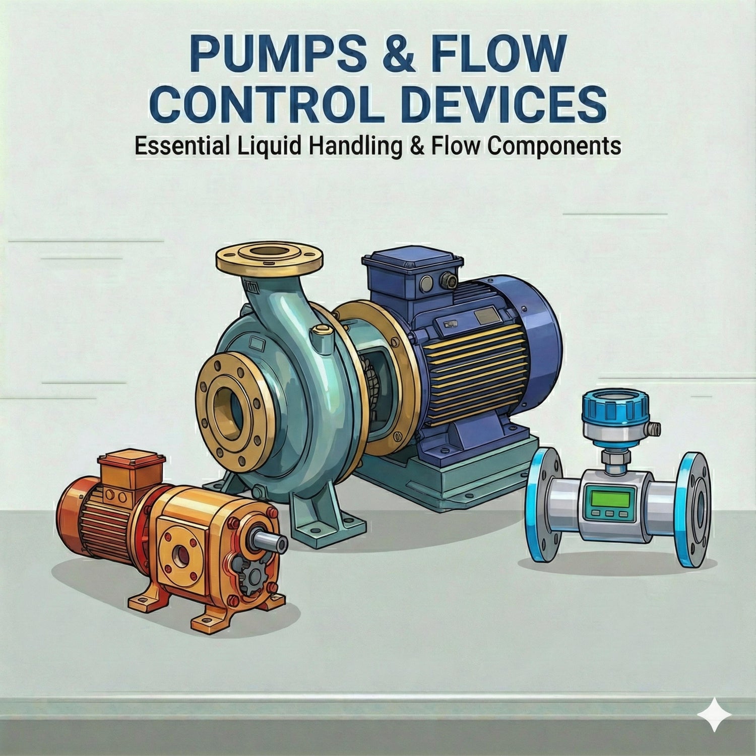 INDUCTION MOTOR, FEED PUMP, OIL PUMP. SCREW PUMP