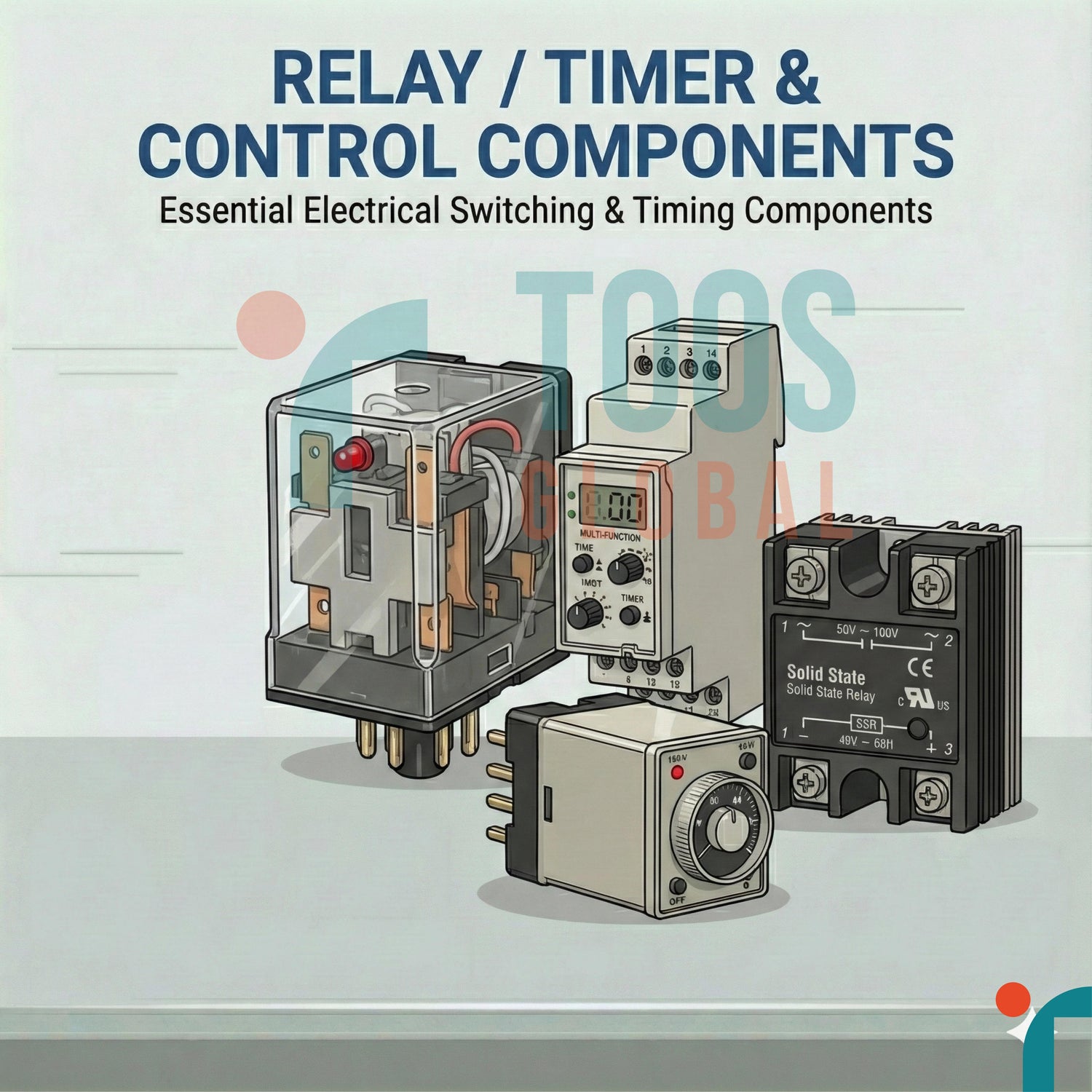 Relays & Timers: Precision Control for Your Electrical Projects