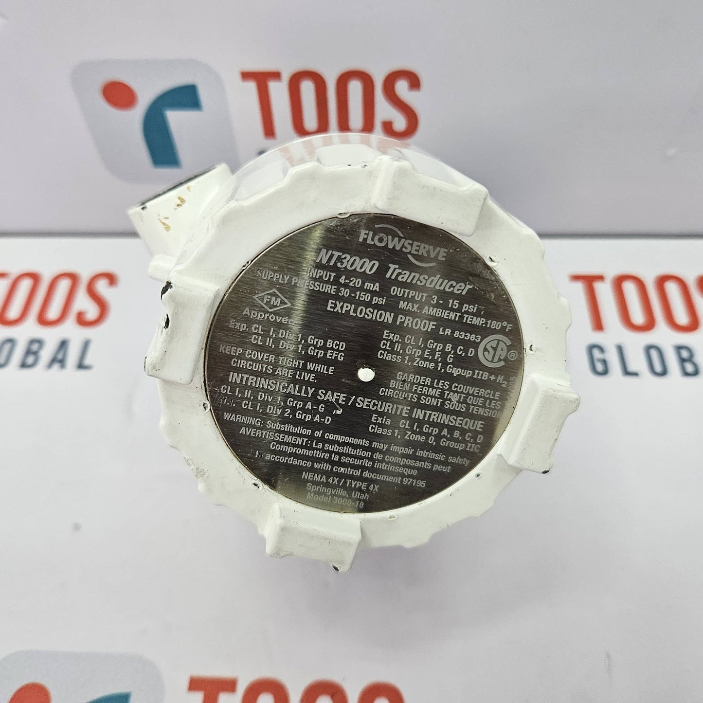 Flowserve NT3000 Explosion Proof Electro-Pneumatic I/P Transducer 3000-10