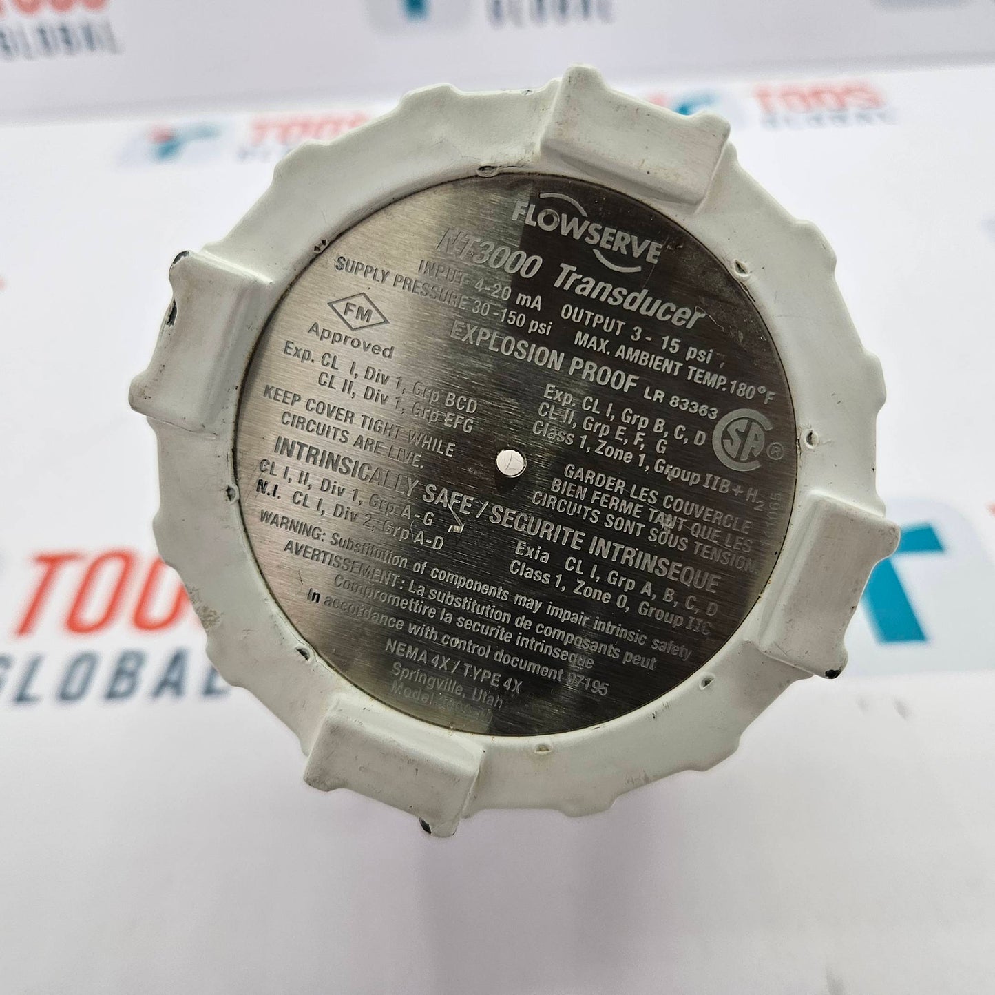 Flowserve NT3000 Explosion Proof Electro-Pneumatic I/P Transducer 3000-10