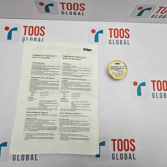 Document on a TOOS GLOBAL branded background with a gold badge.