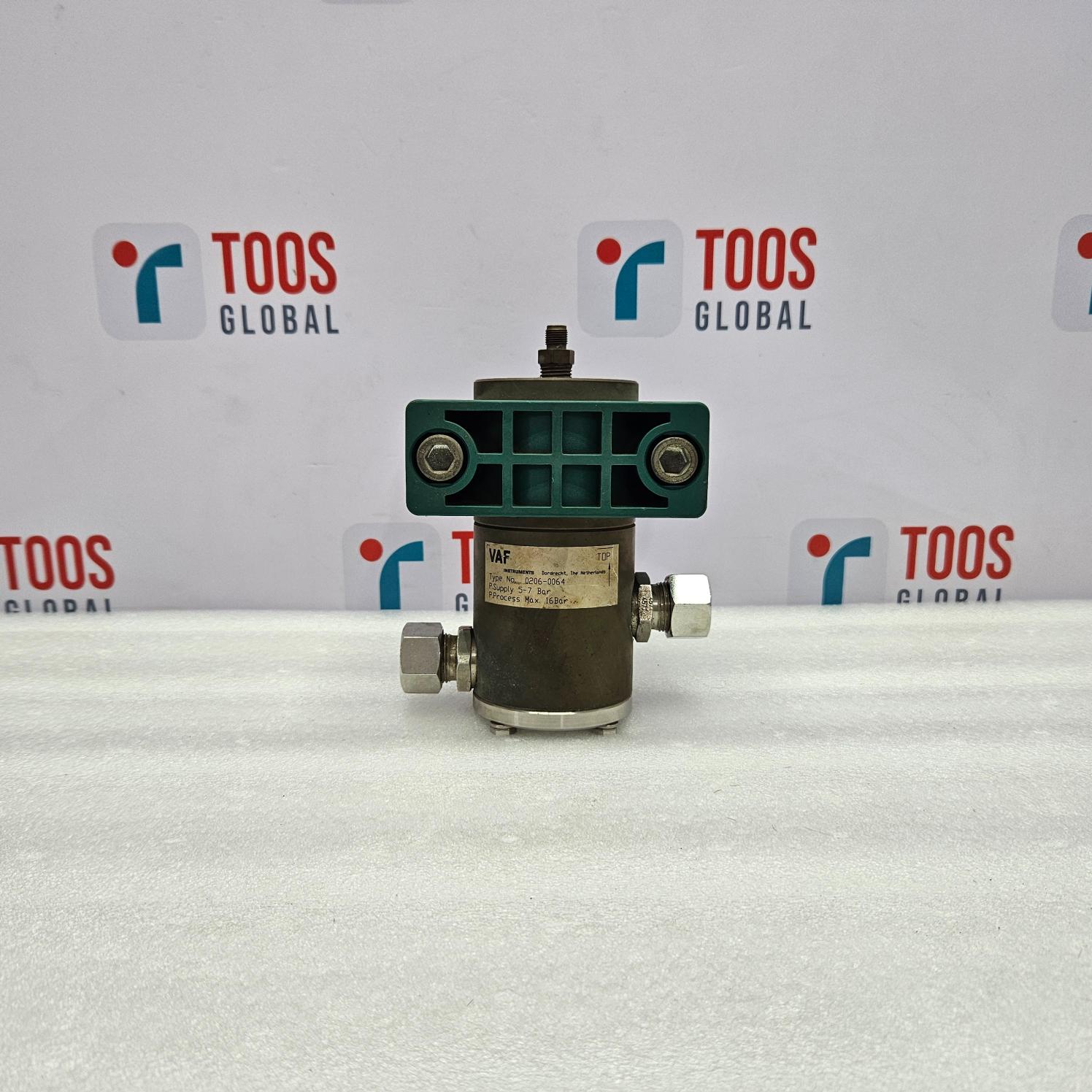 Mechanical valve component on a white background with 'TOOS GLOBAL' branding.