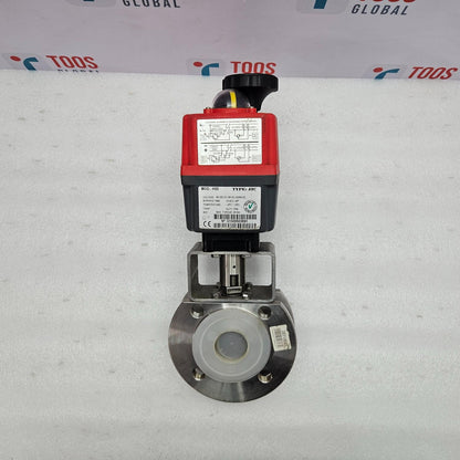 J+J J3C H55 ELECTRIC ACTUATOR WITH VALVE NEW Valve on a white background with 'TOOS' branding.