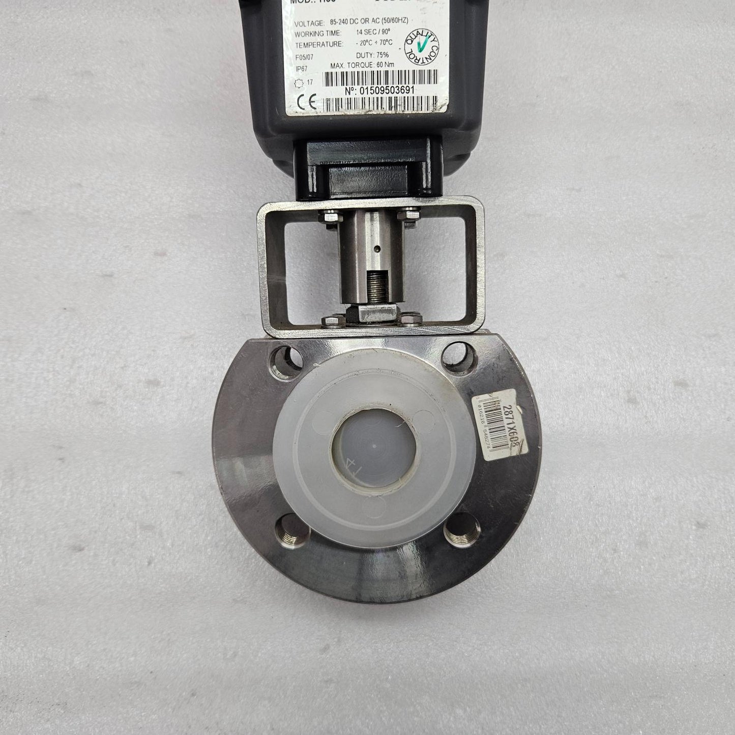 J+J J3C H55 ELECTRIC ACTUATOR WITH VALVE NEW