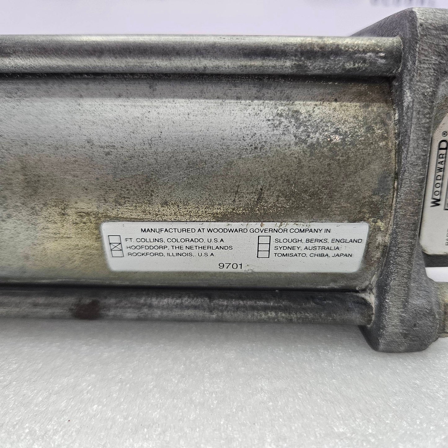 Woodward 8901-037 Booster Servomotor Single NEW