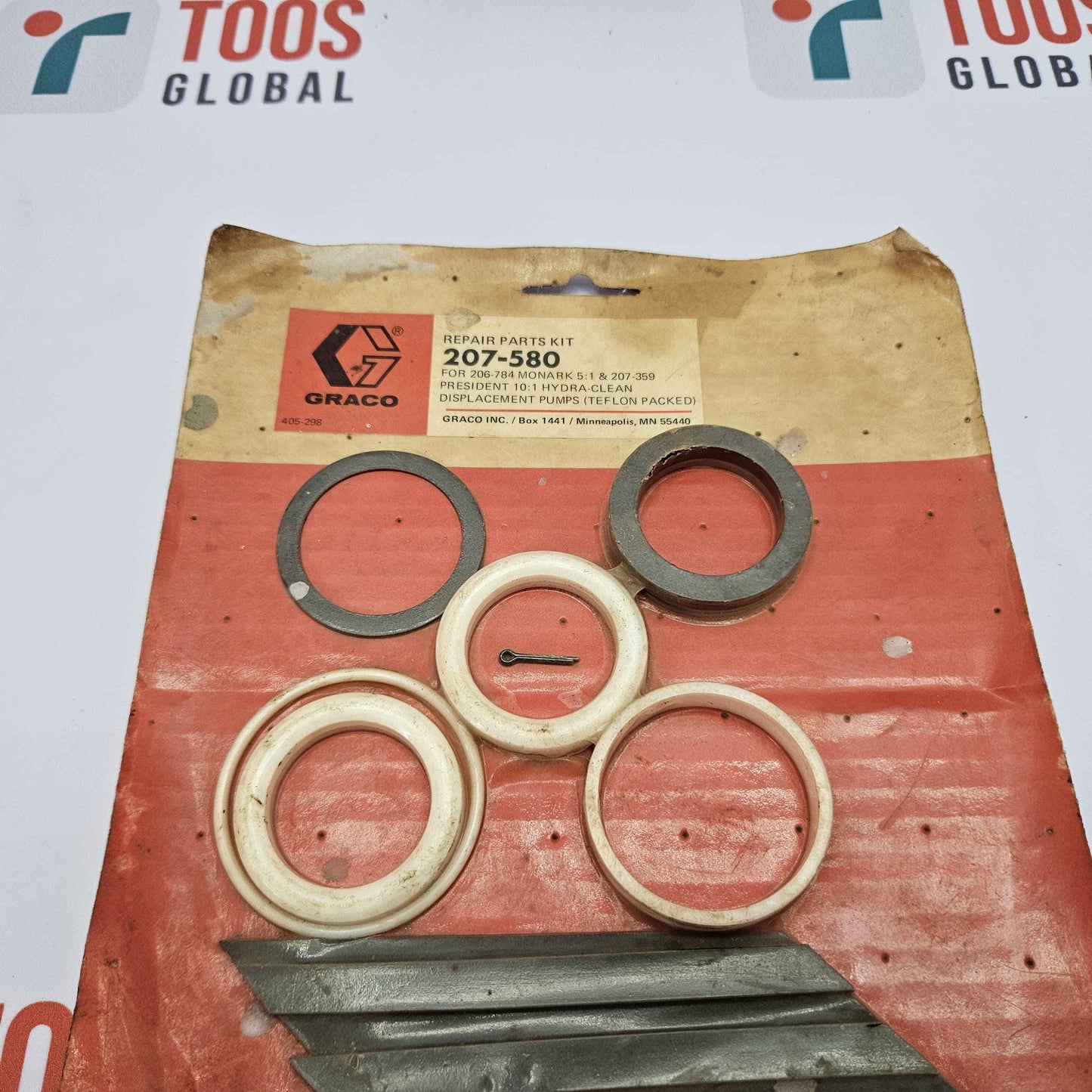 Graco 207-580 Repair Kit for Displacement Pumps OEM