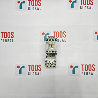 "Allen Bradley 100-C16 10 contactor with 193-EA4GB series B, displayed on a white background with the TOOS GLOBAL logo."