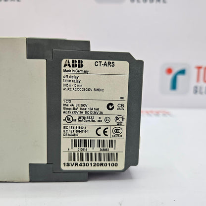 ABB CT-ARS OFF DELAY TIME RELAY 1SVR430120R0100