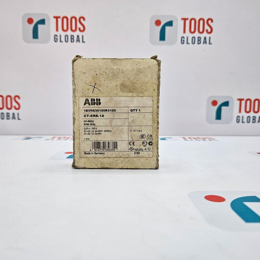 ABB CT-ERS.12 ON-DELAY TIME RELAY 1SVR630100R3100