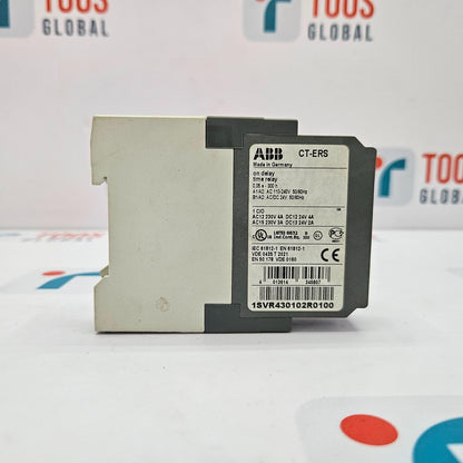 ABB CT-ERS.12 ON-DELAY TIME RELAY 1SVR630100R3100