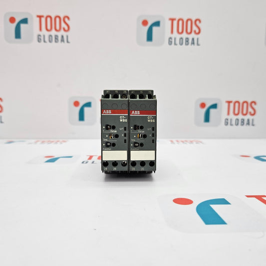 Two electrical contactors on a white background with 'TOOS GLOBAL' branding.