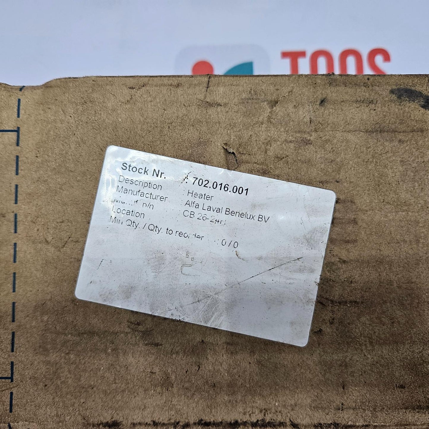 ALFA LAVAL CB20-24H HEAT EXCHANGER 3287000014