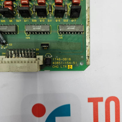ALLEN-BRADLEY - 1746-OB16 SLC500 SER. D OUTPUT MODULE