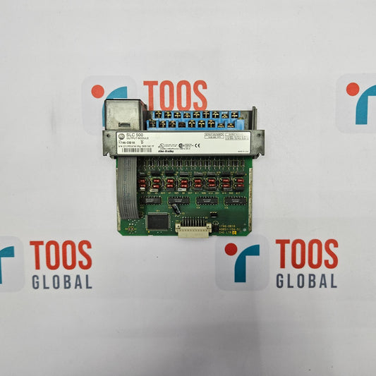 Electronic module with connectors on a white background featuring TOOS Global logos.