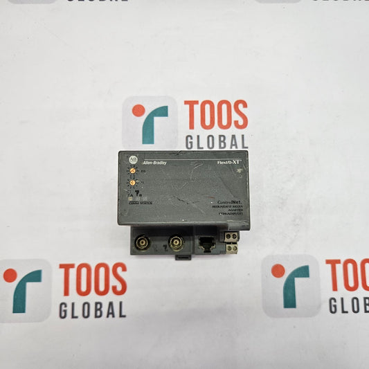 Electronic device with 'TOOS GLOBAL' branding on a white background