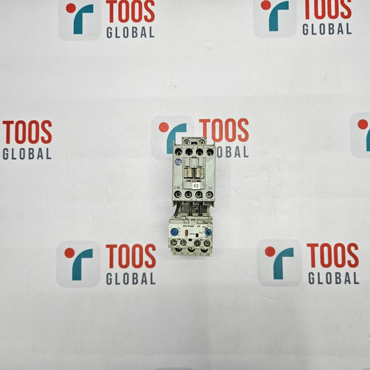 Allen Bradley 100-C16 10 contactor with 193-EA4GB series B, displayed on a white background with the TOOS GLOBAL logo.