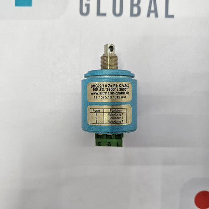 ALTMANN DMG22/10 Ze Rk K24562 10K 3600 DEGREE PRECISION MULTI-TURN POTENTIOMETER