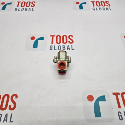 ASCO quick exhaust valve, model V04351, displayed on a surface with the brand logo 'TOOS GLOBAL'.