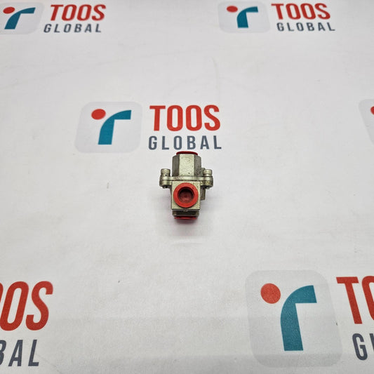 ASCO quick exhaust valve, model V04351, displayed on a surface with the brand logo 'TOOS GLOBAL'.