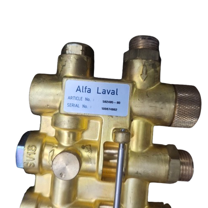 Alfa Laval 582495-80 Water Block For Flex Separation System New