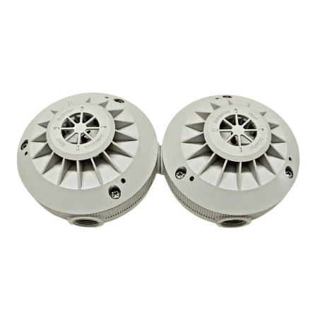 Autronica BD-26 Heat Detector TOOS GLOBAL with star-like patterns on a white background