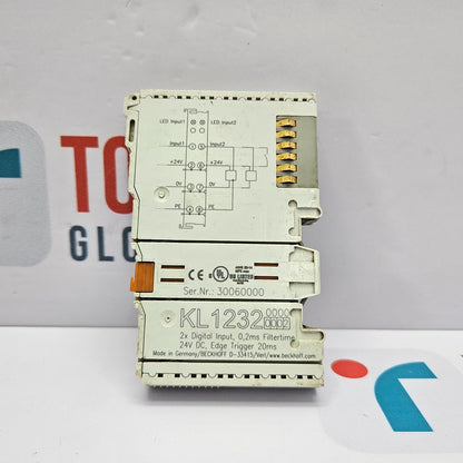 BECKHOFF KL1232 2X DIGITAL INPUT MODULE