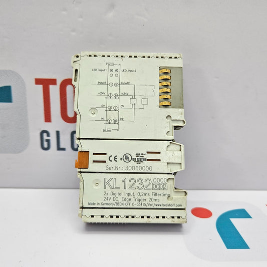 BECKHOFF KL1232 2X DIGITAL INPUT MODULE