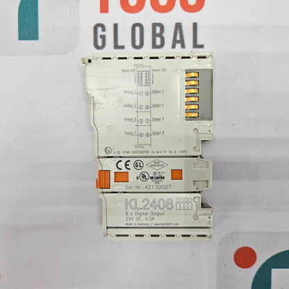 BECKHOFF KL2408 DIGITAL OUTPUT MODULE 24VDC LOT OF 4