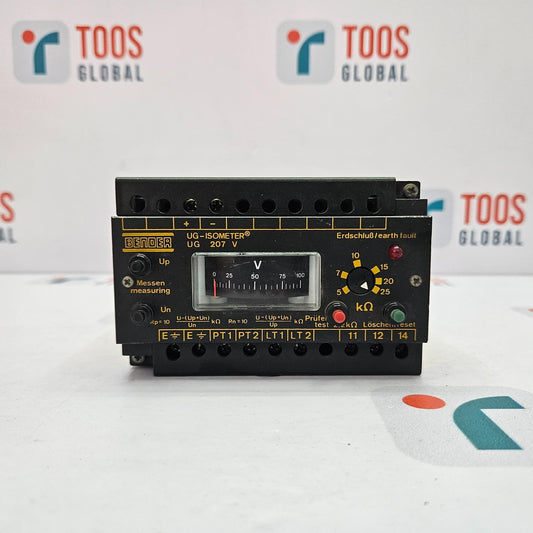 Electrical meter on a white background with 'TOOS GLOBAL' branding.