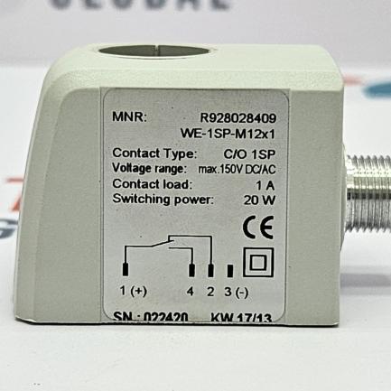 BOSCH REXROTH R928028409 HYDRAULIC FILTER INDICATOR WE-1SP-M12X1 NEW