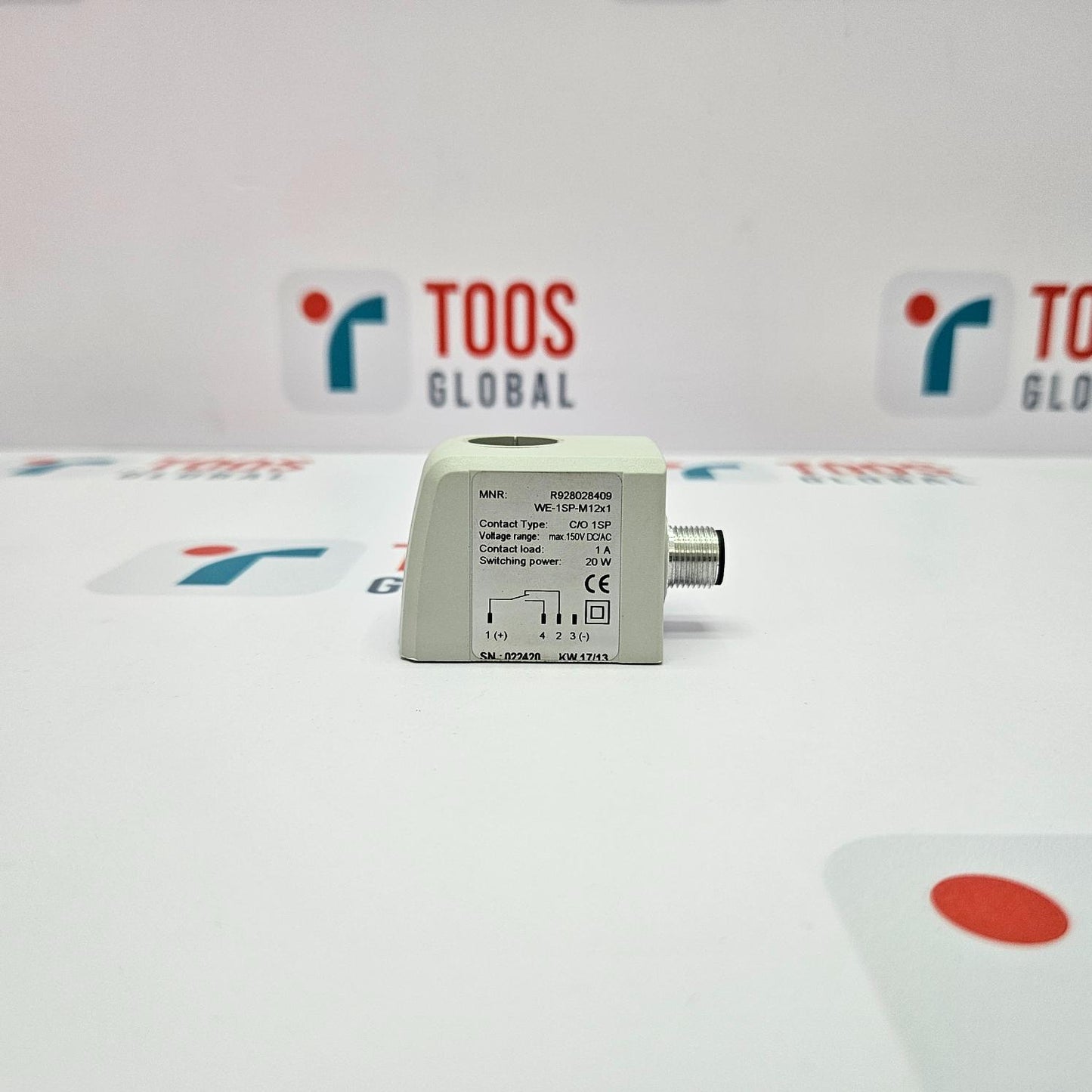 BOSCH REXROTH R928028409 HYDRAULIC FILTER INDICATOR WE-1SP-M12X1 NEW