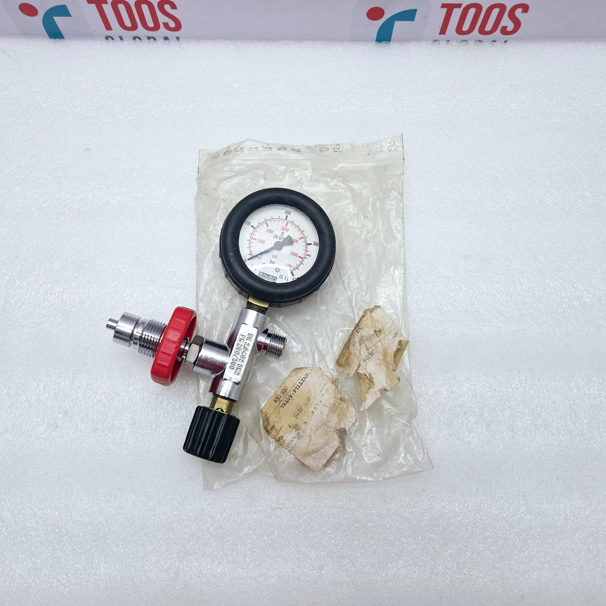 Bauer Kompressoren 0-400 Bar Filling Valve BK 2.0402 DN2 PN200/300