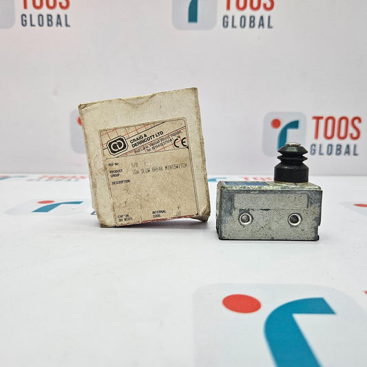 Mechanical switch and packaging on a TOOS GLOBAL branded background