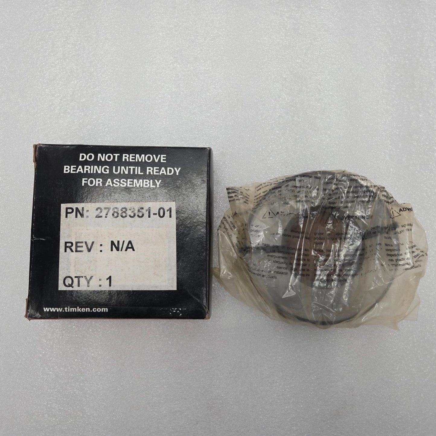 TIMKEN T200AB - 902A1 Thrust Roller Bearing 2788351 - 01