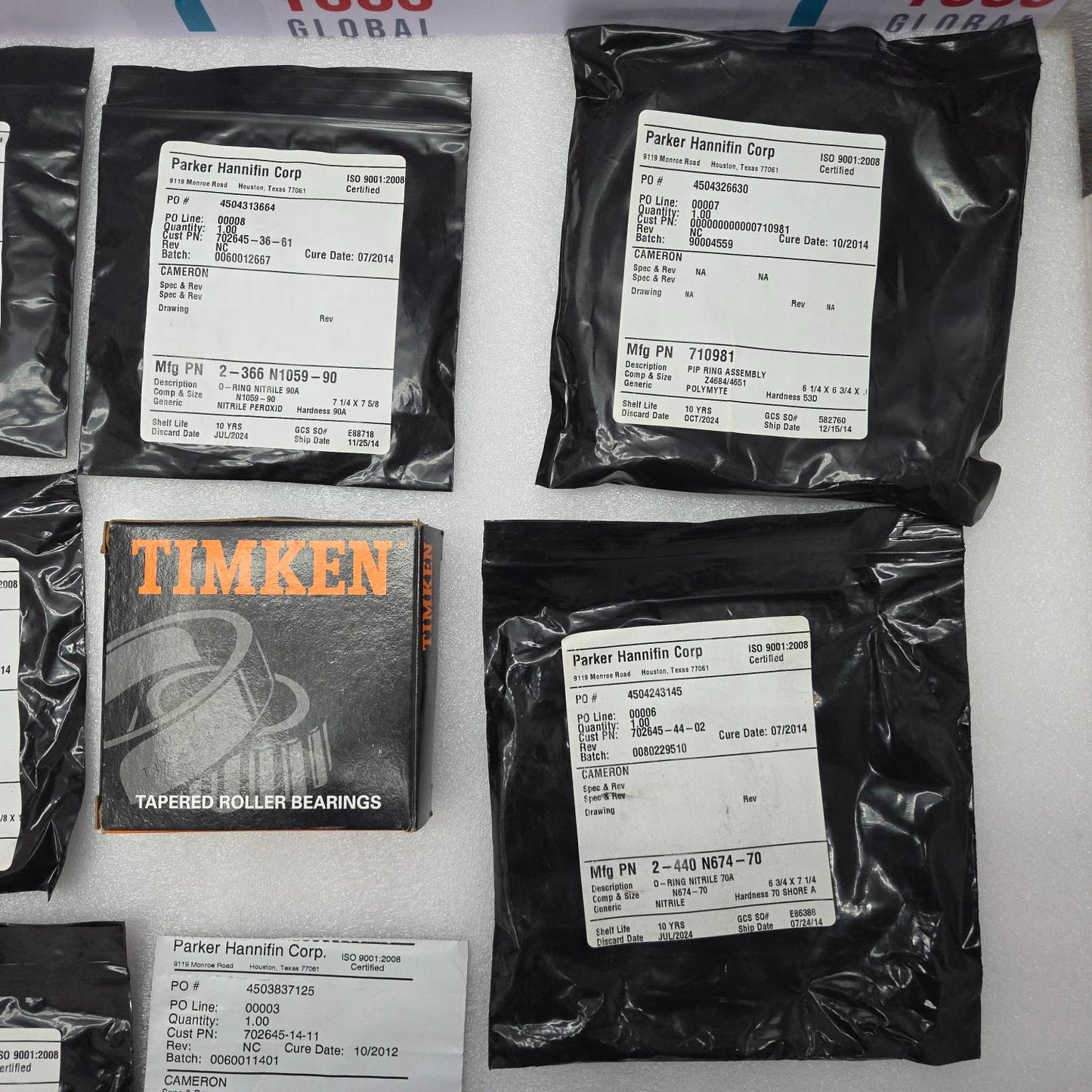 CAMERON DRILLING 2163136-02 SEAL REPAIR KIT ASSY ST-LOCK W/ ROLLER