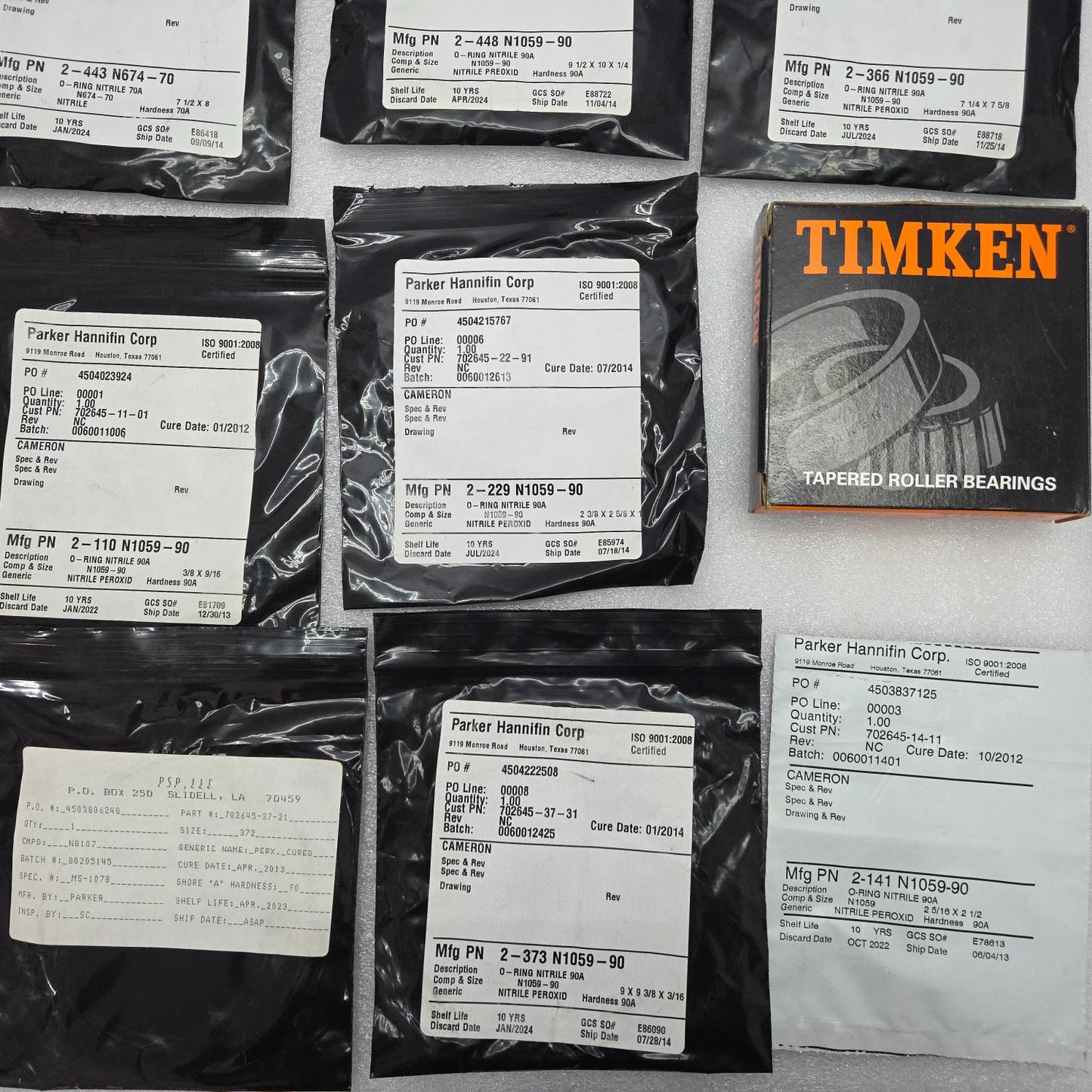 CAMERON DRILLING 2163136-02 SEAL REPAIR KIT ASSY ST-LOCK W/ ROLLER