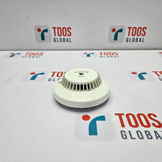 White smoke detector on a gray background with 'TOOS GLOBAL' branding.