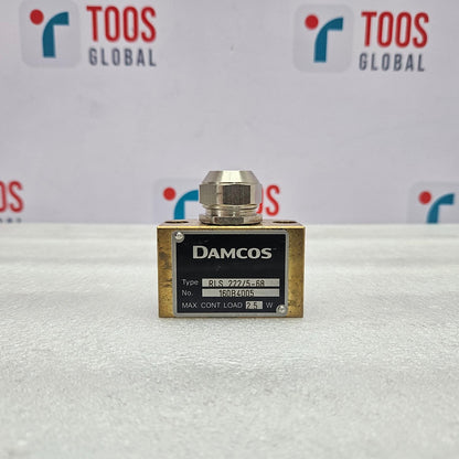 DAMCOS RLS 222/5-68 POSITION INDICATOR 160B4005 2.5W Metal valve with 'Damcos' branding on a white background with 'TOOS Global' logos.